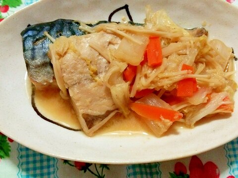 鯖と白菜の味噌煮